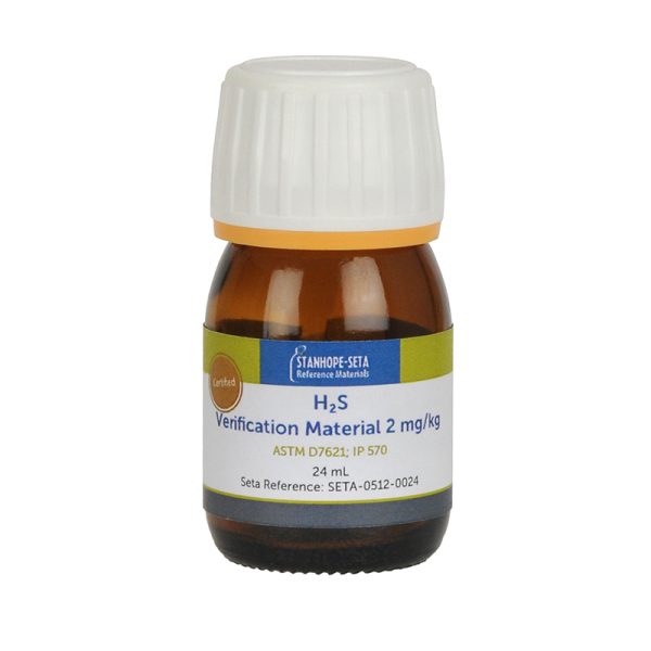 23217: H2S Verification Material 2 mg/kg 24 ml